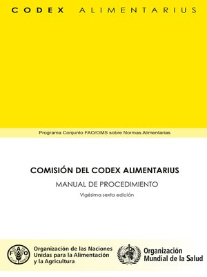 cover image of Comisión del Codex Alimentarius
